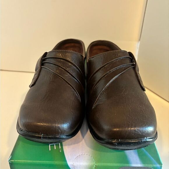Easy Street Holly Comfort Mules Brown Wide, slip on , shoes 7.5WW - Picture 10 of 13